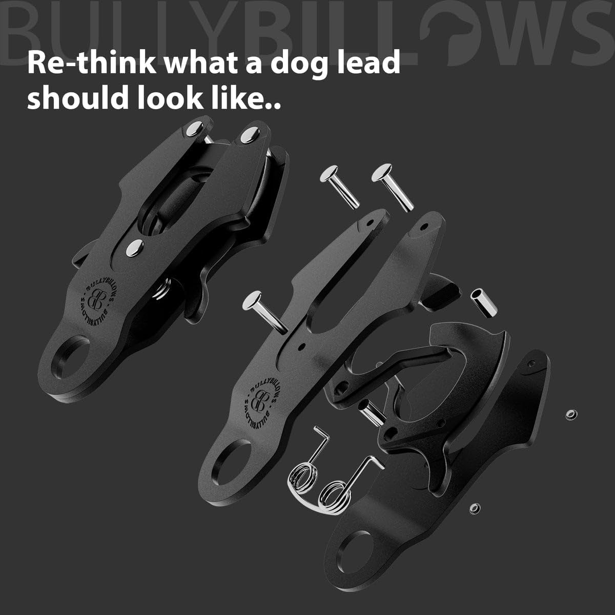 Anti-Tangle Swivel Combat Dog Lead – Khaki