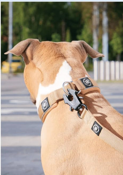 Anti-Tangle Swivel Combat Dog Lead – Khaki