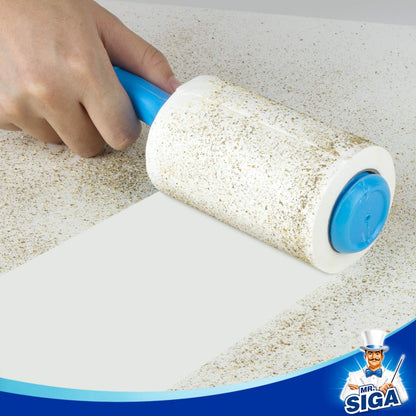 Extra Sticky Lint Roller Pet Hair Remover, 5 Pack, Blue