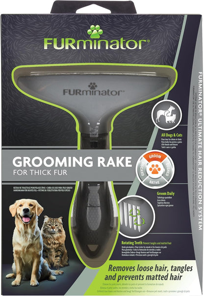 Grooming Rake for Cats and Dogs