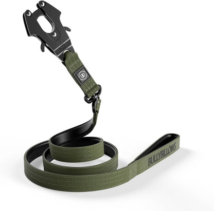 Anti-Tangle Swivel Combat Dog Lead – Khaki