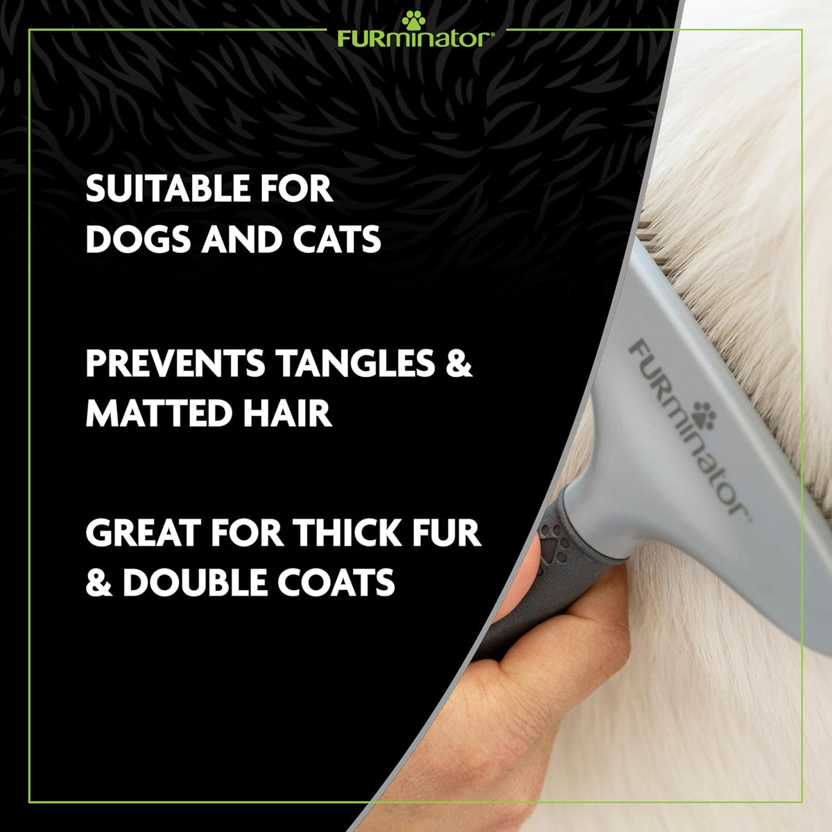 Grooming Rake for Cats and Dogs